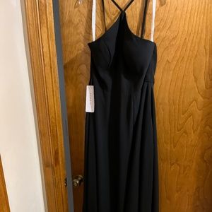Strapless Black Dress